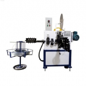 Hog ring C shape nail making machine